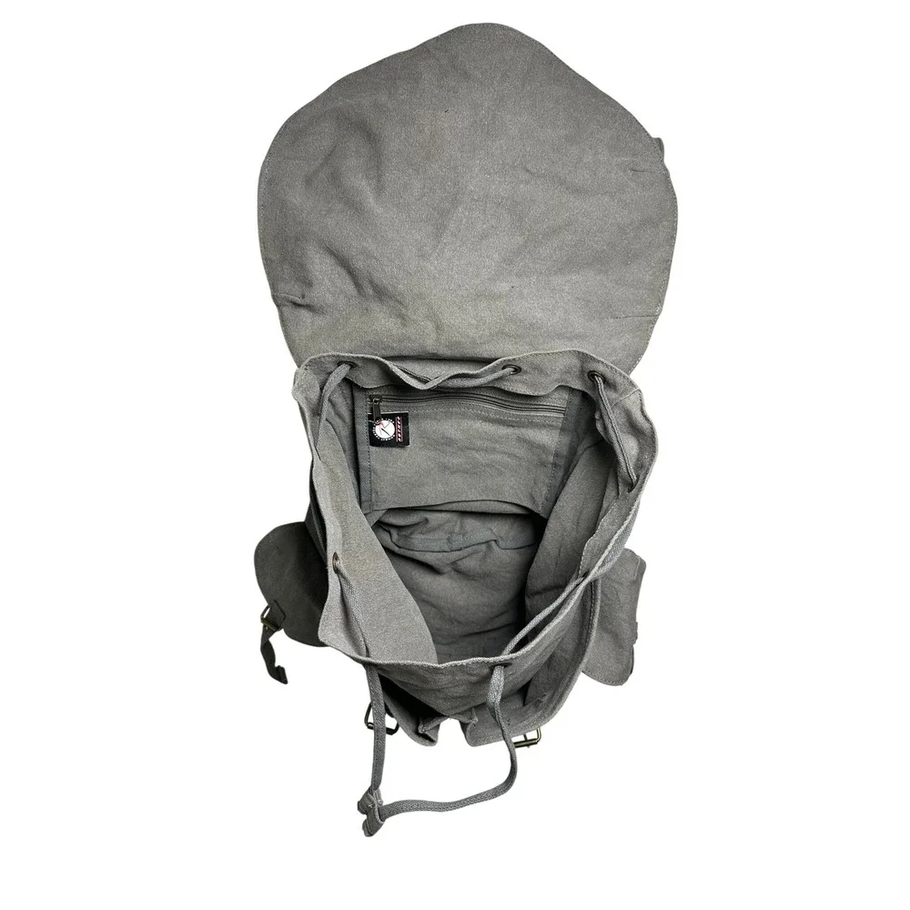 Rothco Backpack Unisex Large Grey Medic Bag Canvas Military Style Rucksack
